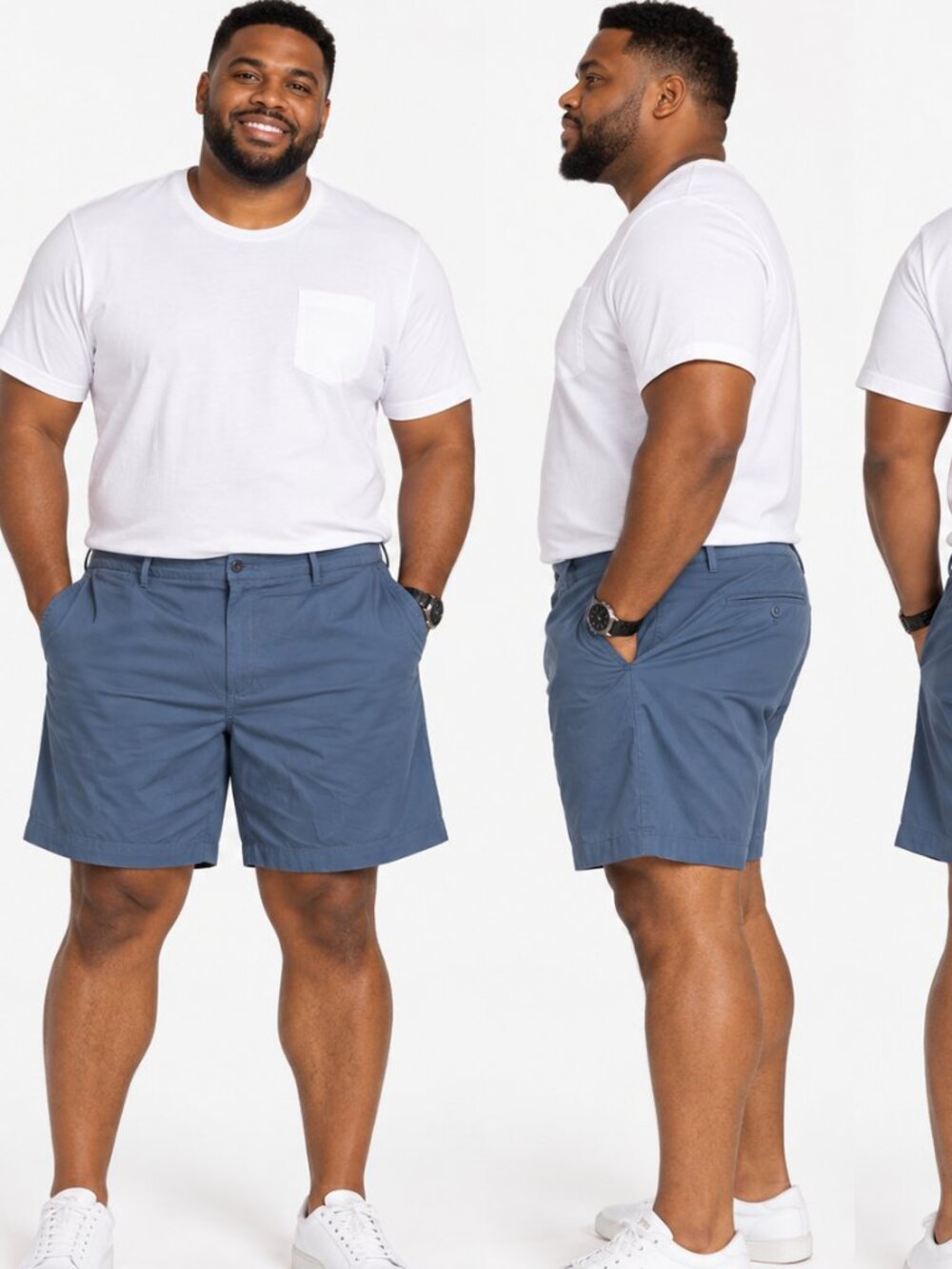 Daniel Cremieux Madison Relaxed Fit Shorts Size 42 Cornflower Blue NWT